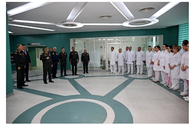 Zakir Həsənov hərbi hospitalda — VİDEO/FOTO Zakir Həsənov hərbi hospitalda — VİDEO/FOTO