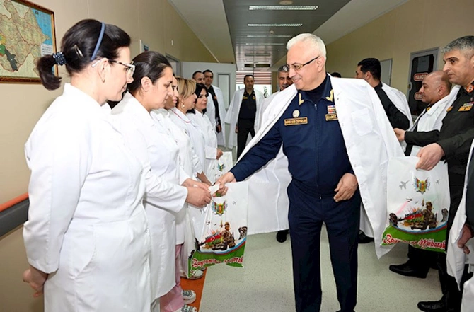 Zakir Həsənov hərbi hospitalda — VİDEO/FOTO Zakir Həsənov hərbi hospitalda — VİDEO/FOTO