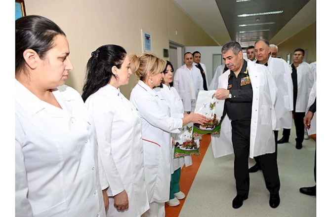 Zakir Həsənov hərbi hospitalda — VİDEO/FOTO Zakir Həsənov hərbi hospitalda — VİDEO/FOTO