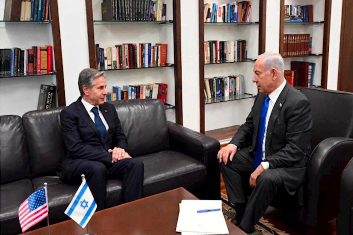 Blinken Netanyahu ilə görüşüb