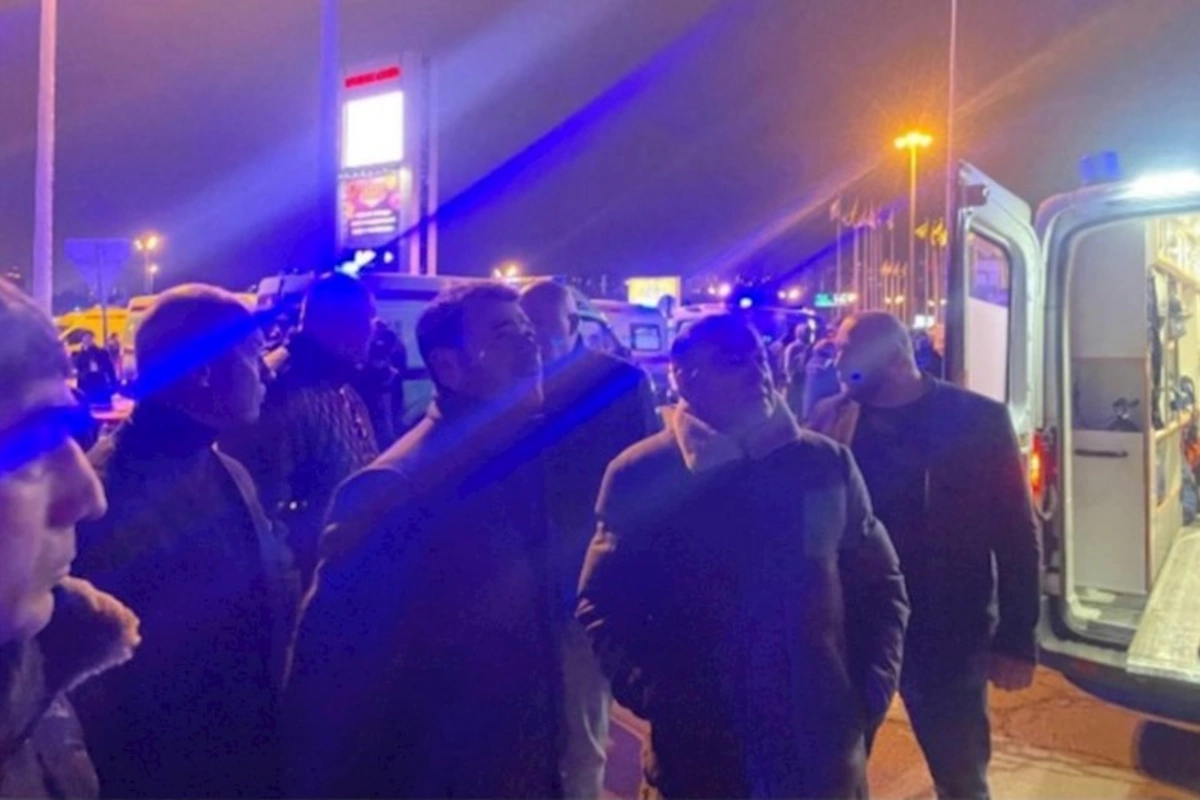 Araz və Emin Ağalarovlar hadisə yerində — FOTO
