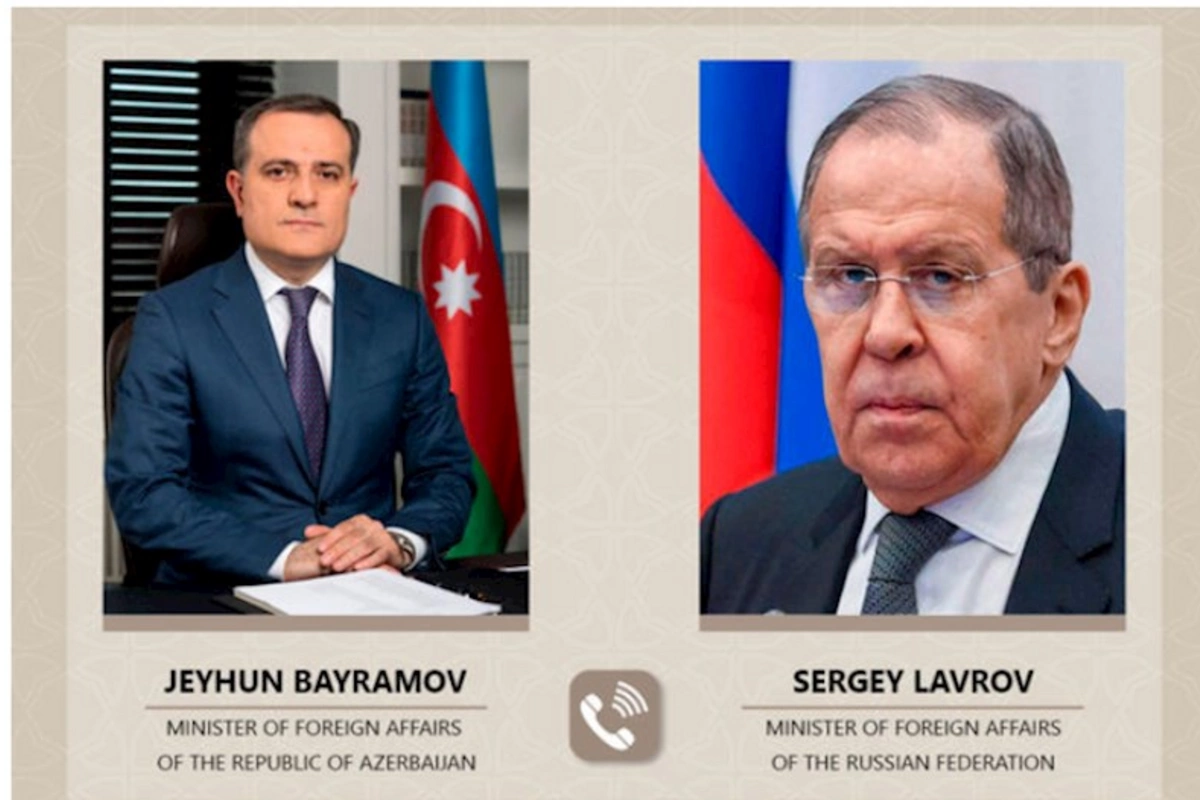 Ceyhun Bayramovla Sergey Lavrov arasında telefon danışığı baş tutub