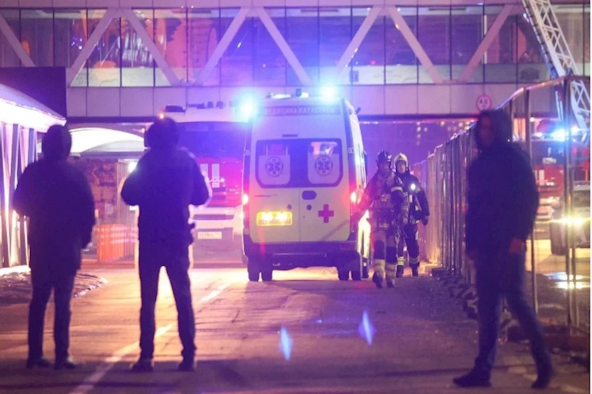 Crocusda terror aktı zamanı xilas olunanların sayı açıqlanıb