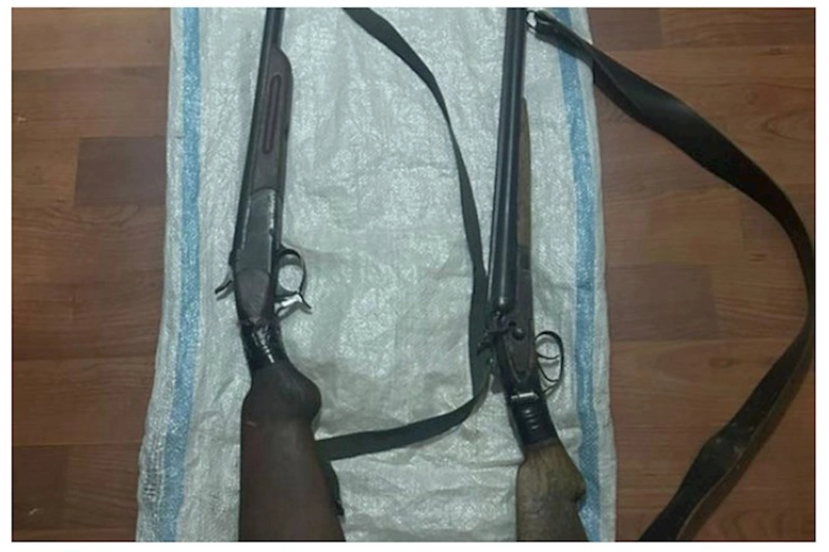 Oğuz sakini babasından qalan silahı polisə təhvil verdi