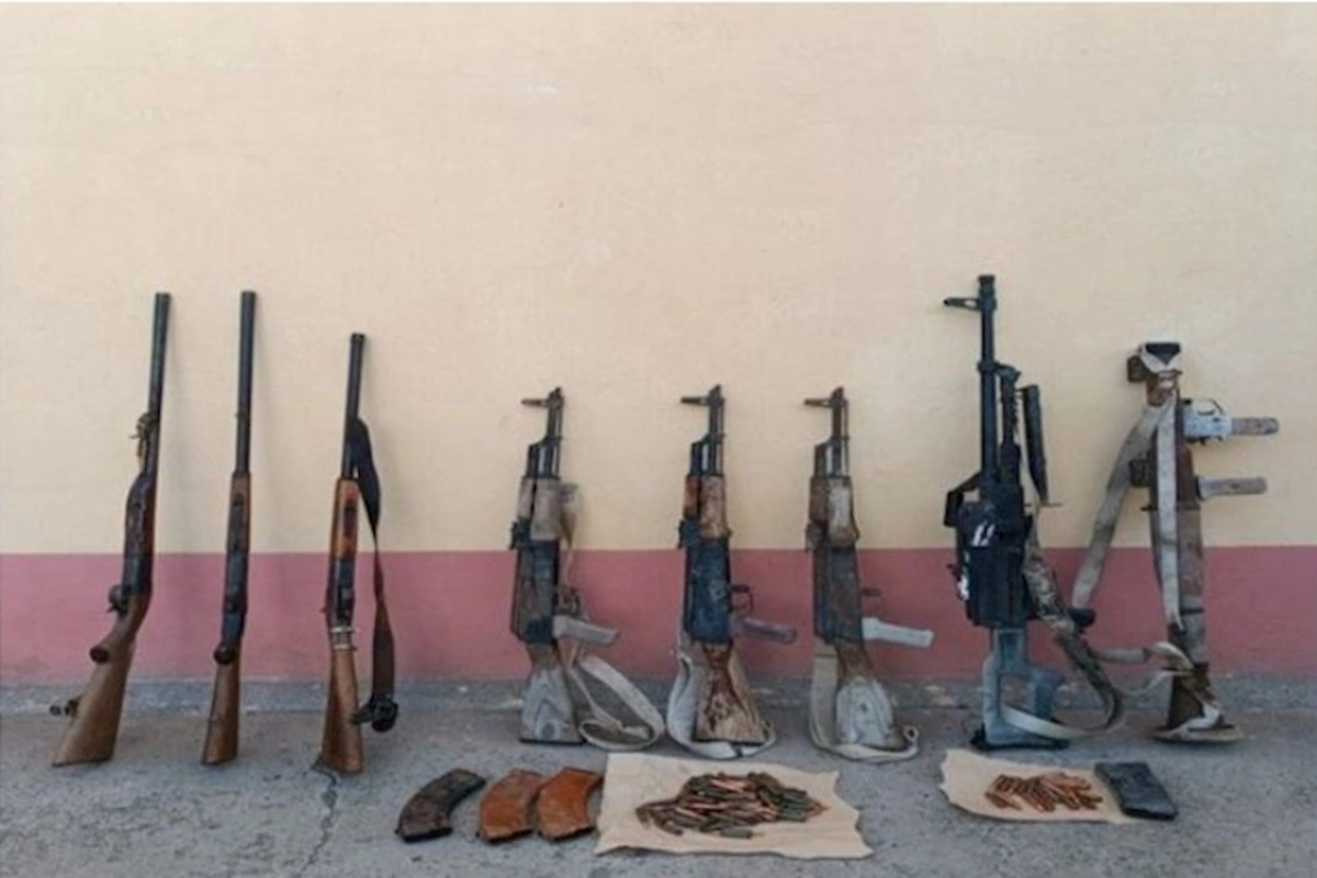 Xankəndidə saatlı bomba və qumbaralar aşkarlandı