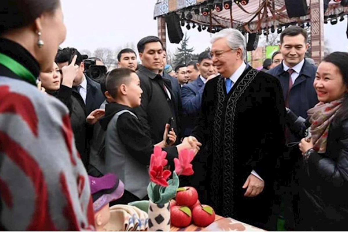 Xalçalarımız Qazaxıstanda Novruz festivalında — Tokayev də iştirak edib