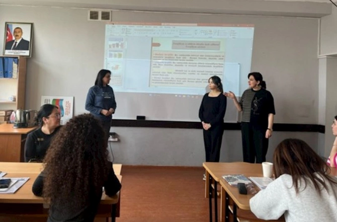 Orta ümumtəhsil müəssisələrinin müəllimləri üçün təşkil edilən inklüziv təhsil təlimləri başa çatdı — FOTOLAR