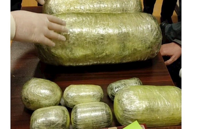 Keçmiş məhkumdan 12 kiloqram narkotik vasitə götürüldü