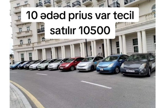 Satışa çıxarılan “Prius”ların sayı bir gecədə 3 dəfə ARTDI