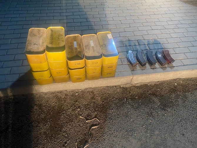 Kəlbəcərdə artilleriya qurğuları və sursat aşkarlandı — FOTOLAR