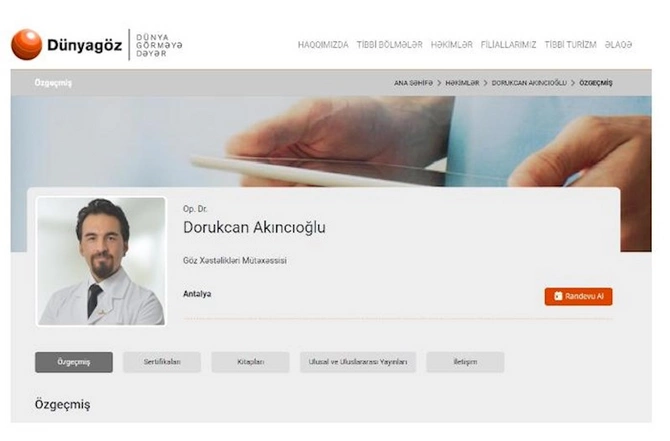 DünyaGöz-də əməliyyat etdirdi — Gözləri tutuldu