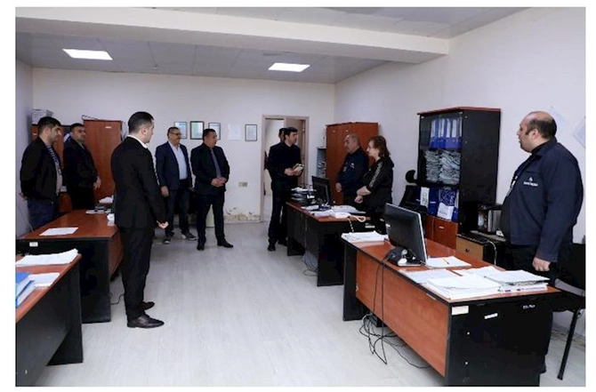 Azəriqaz İB yanında İctimai Şura üzvləri Gəncə RQİİ-də — FOTOLAR