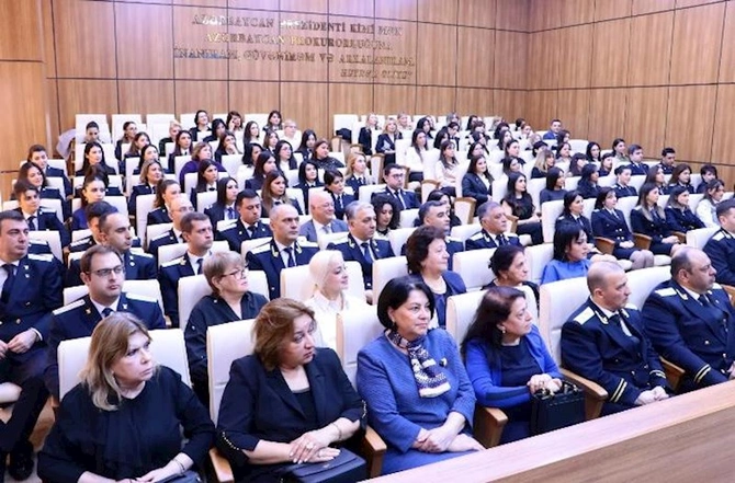 Baş Prokurorluqda 8 Mart tədbiri keçirildi — FOTOLAR