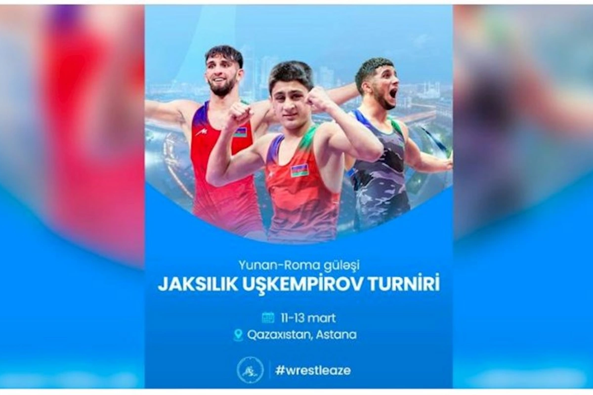 Azərbaycan güləşçiləri Astanada beynəlxalq turnirdə iştirak edəcəklər