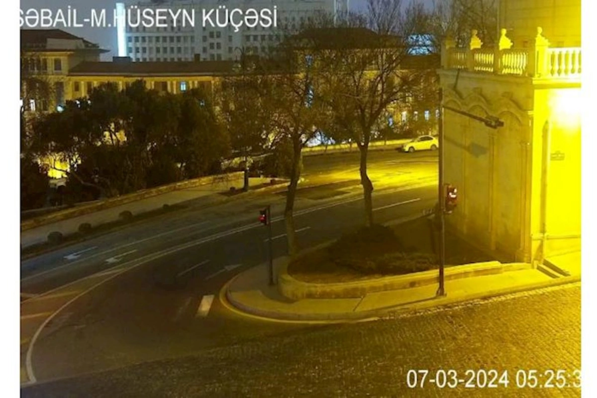 Bakının mərkəzində bağlı olan yol açıldı — FOTO