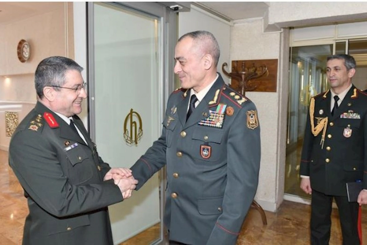 Hikmət Mirzəyev Türkiyənin ordu generalı ilə görüşüb