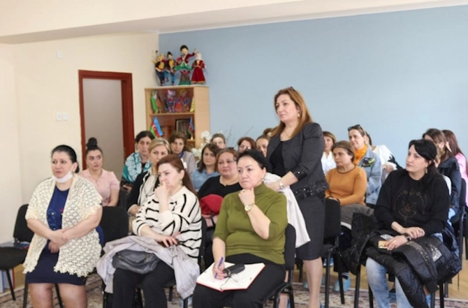 YAP Xətai rayon təşkilatının ərazi partiya təşkilatında növbəti görüş keçirildi — FOTO