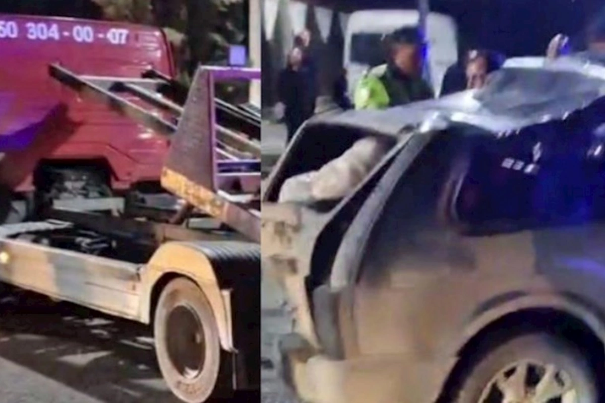 İsmayıllıda BMW “Niva” ilə toqquşdu — VİDEO