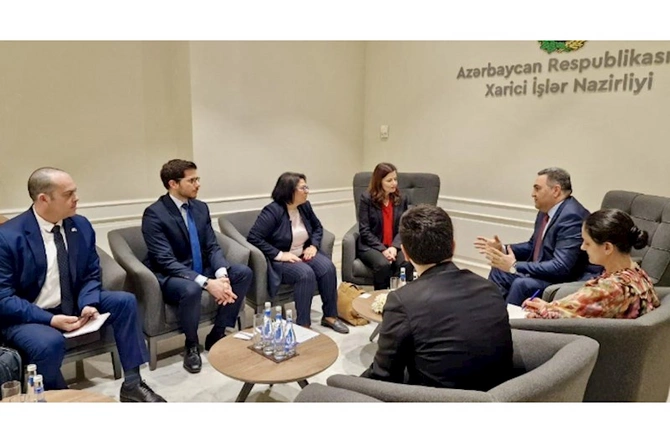 İsrailin COP29 üzrə milli koordinatoru Azərbaycandadır — FOTO İsrailin COP29 üzrə milli koordinatoru Azərbaycandadır — FOTO