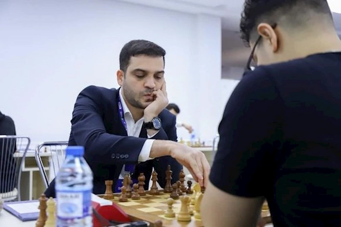Kişi şahmatçılar arasında Azərbaycan çempionatına start verilib — FOTOLAR Kişi şahmatçılar arasında Azərbaycan çempionatına start verilib — FOTOLAR