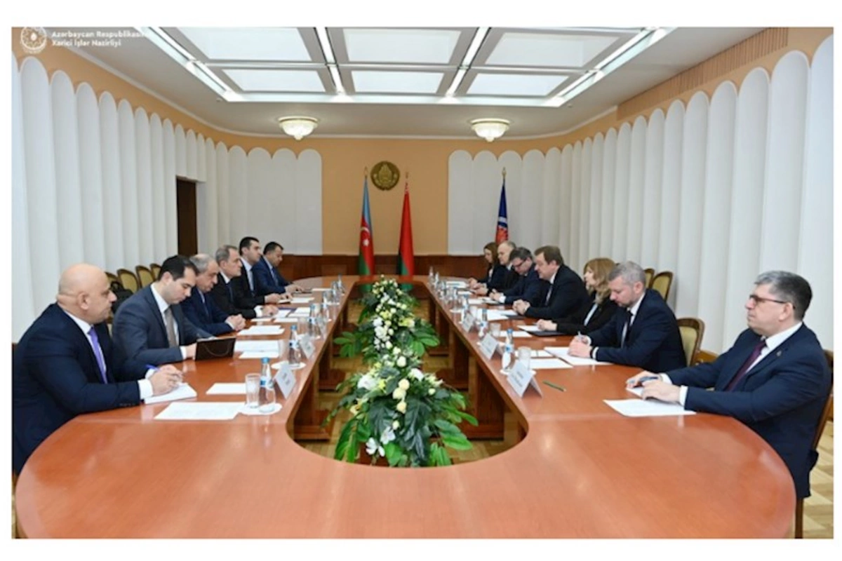 Azərbaycan və Belarus XİN başçıları əməkdaşlığın genişləndirilməsini müzakirə ediblər