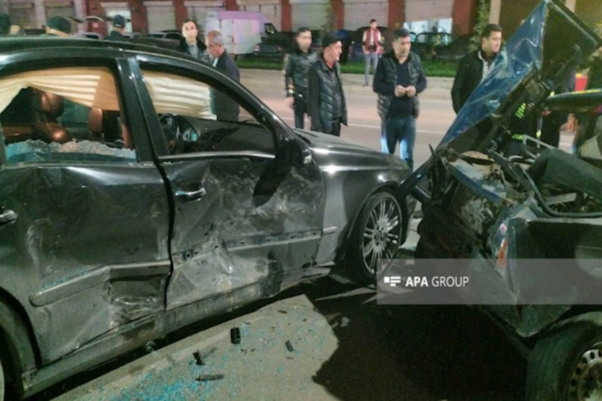 Xaçmazda zəncirvari qəza olub, yaralananlar var