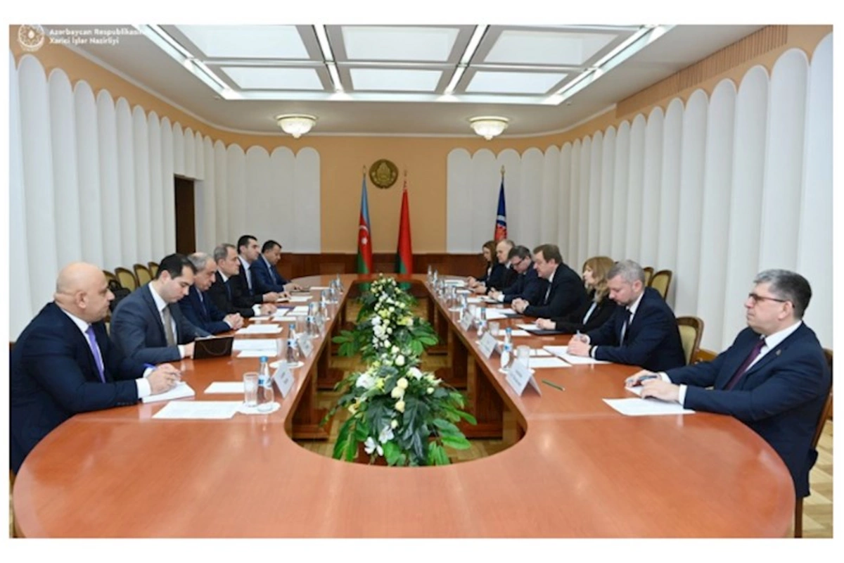 Minskdə Azərbaycan və Belarus XİN başçılarının görüşü olub