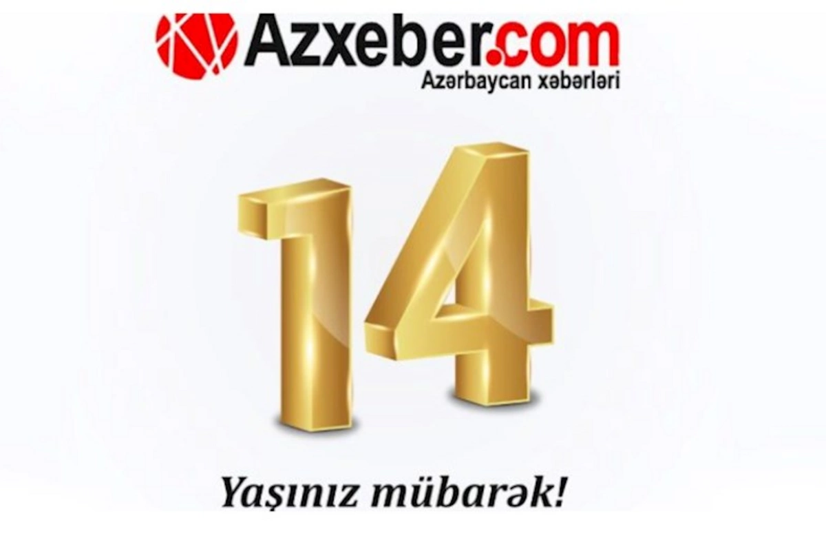 Azxeber.com 14 yaşını qeyd edir