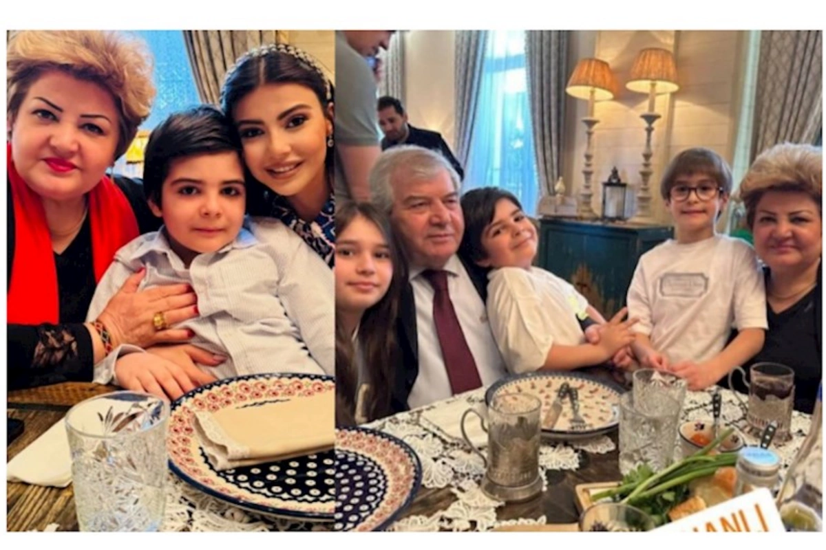 Aydanın ad günündə Elçinin olmaması diqqət çəkdi — FOTOLAR