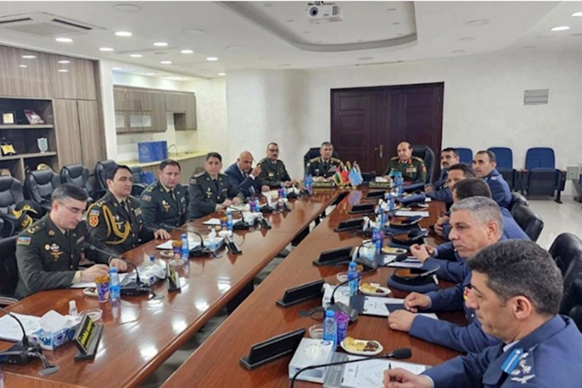 Zakir Həsənov İordaniya Hərbi Hava Qüvvələrinin komandanı ilə görüşdü — FOTO