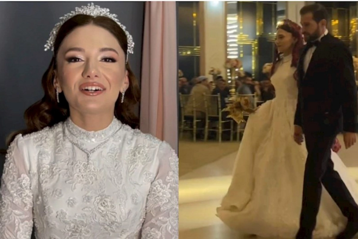 Natiq Şirinovun qızının Türkiyədəki toyundan ilk görüntülər — VİDEO