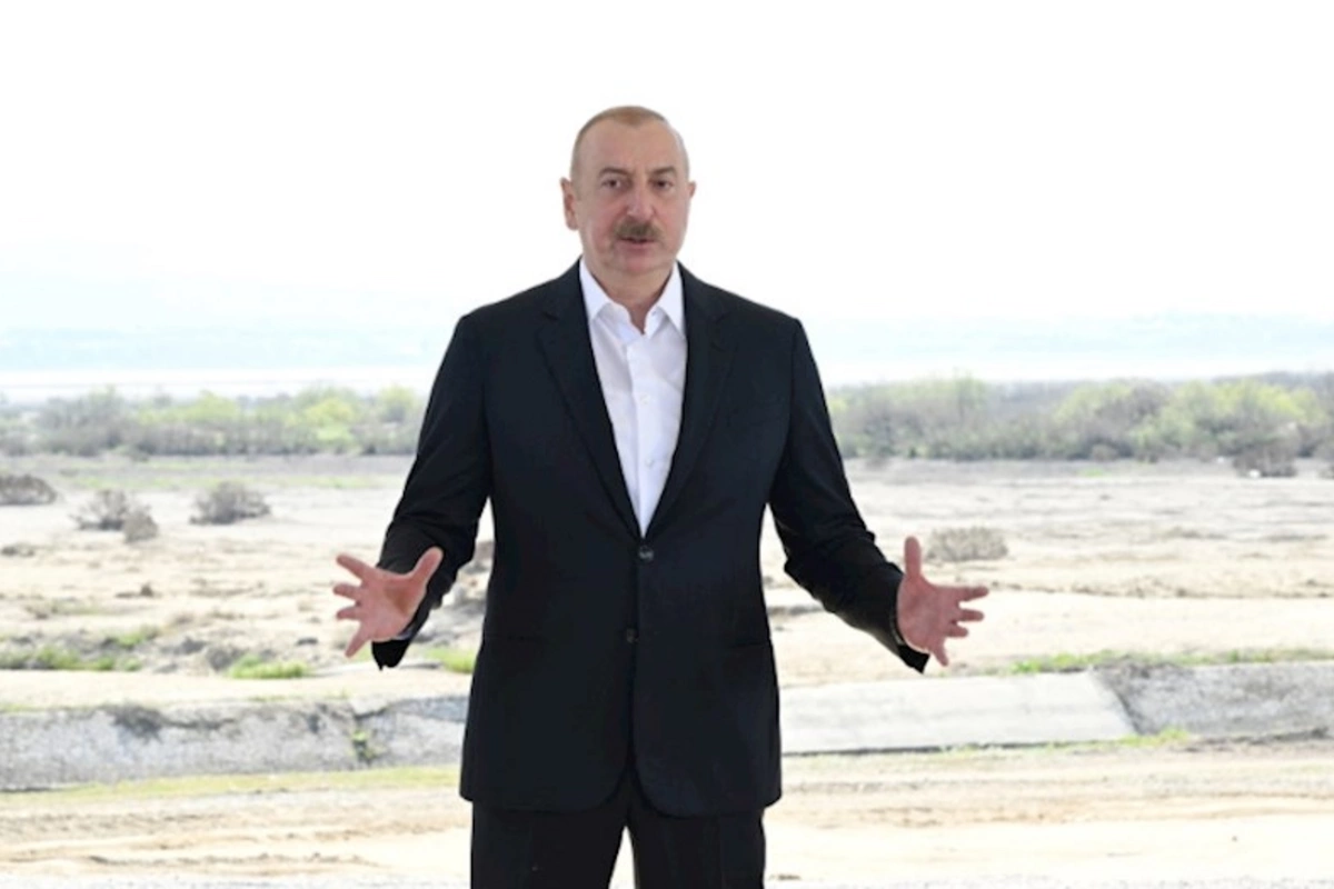 Şirvan suvarma kanalının xüsusi əhəmiyyəti var — Prezident
