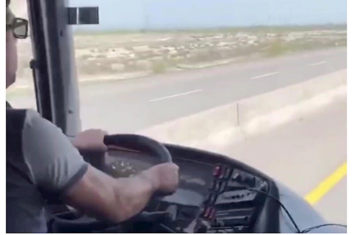 Sükanı titrəyən avtobusla bağlı rəsmi AÇIQLAMA: “Ölçü götürə bilmirik” — VİDEO
