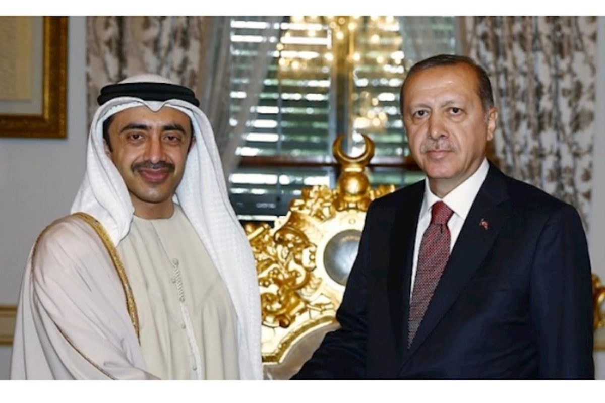 Ərdoğan BƏƏ prezidenti ilə danışıqlar apardı