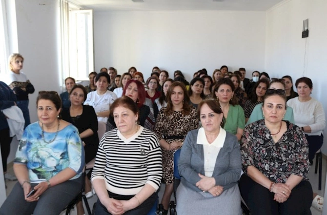 YAP Xətai rayon təşkilatının ərazi partiya təşkilatında növbəti görüş keçirildi — FOTO