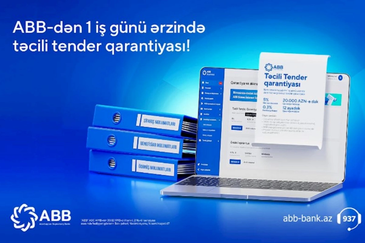 ABB-dən cəmi bir günə tender qarantiyası