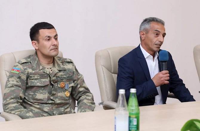 Azəriqazın baş direktoru Ağdamda vətəndaş qəbulu keçirdi — FOTO