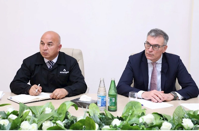 Azəriqazın baş direktoru Ağdamda vətəndaş qəbulu keçirdi — FOTO