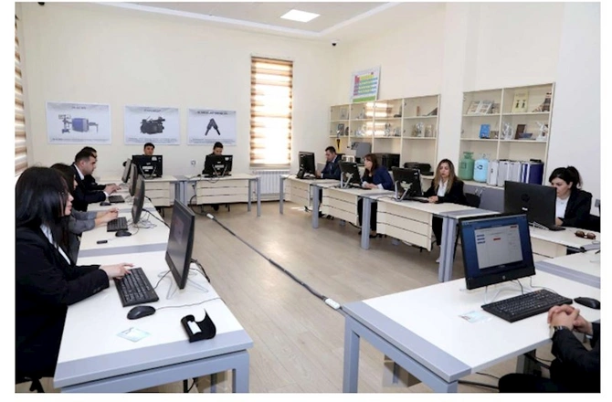 Skanlaşdırma fəaliyyəti üzrə vakant olan vəzifələrin tutulması məqsədilə müsabiqə keçirildi — FOTO
