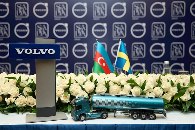 Volvo Trucks” və “SARDA Group” niyyət məktubu imzaladı — FOTOLAR
