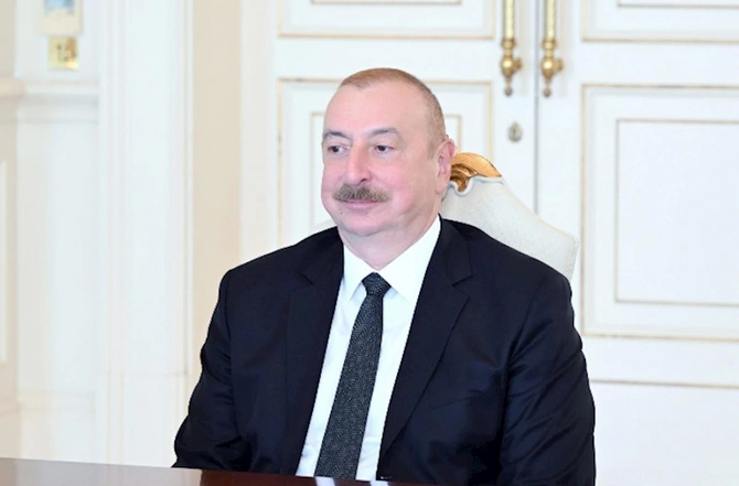 İlham Əliyev Müsəlman Ağsaqqalları Şurasının Baş katibini qəbul etdi — YENİLƏNİB
