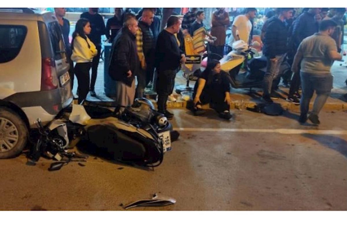 Türkiyədə motosiklet piyadalara çırpıldı: ölən və yaralananlar var