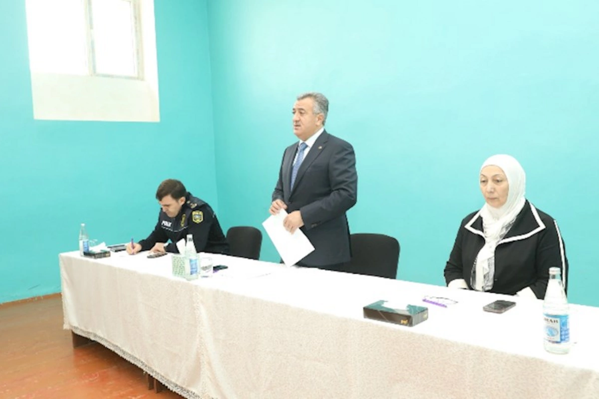 Abşeron rayonunda növbəti vətəndaş qəbulları və görüşlər keçirilib