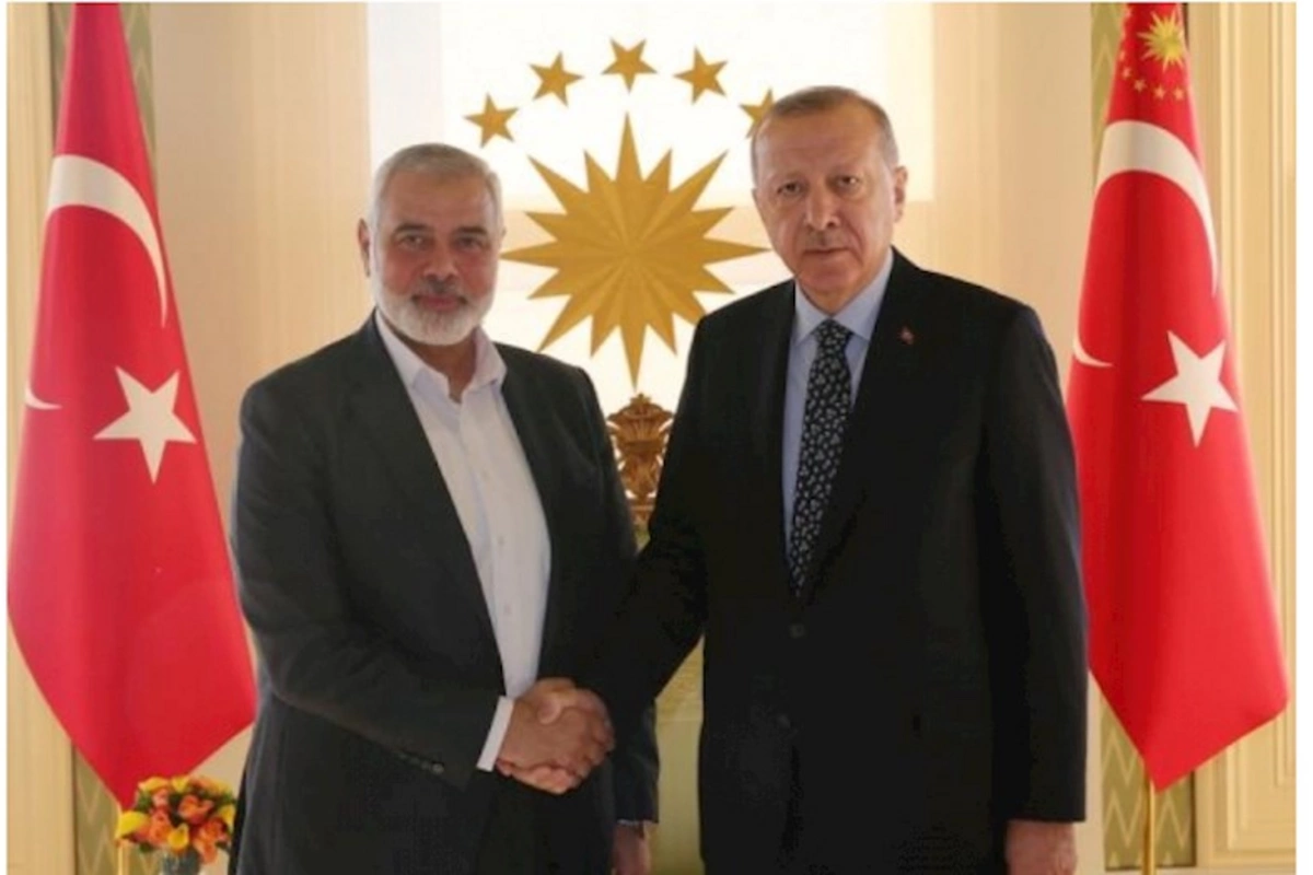 Ərdoğan HƏMAS lideri ilə görüşdü