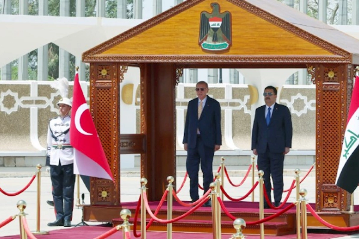 Ərdoğan 13 il sonra İraqda — FOTOLAR