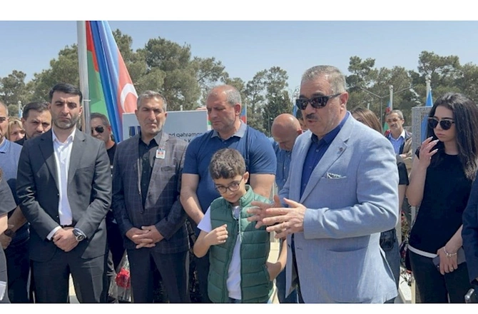 Şəhid Rəşad Zeynallının mövludu keçrildi — FOTOLAR