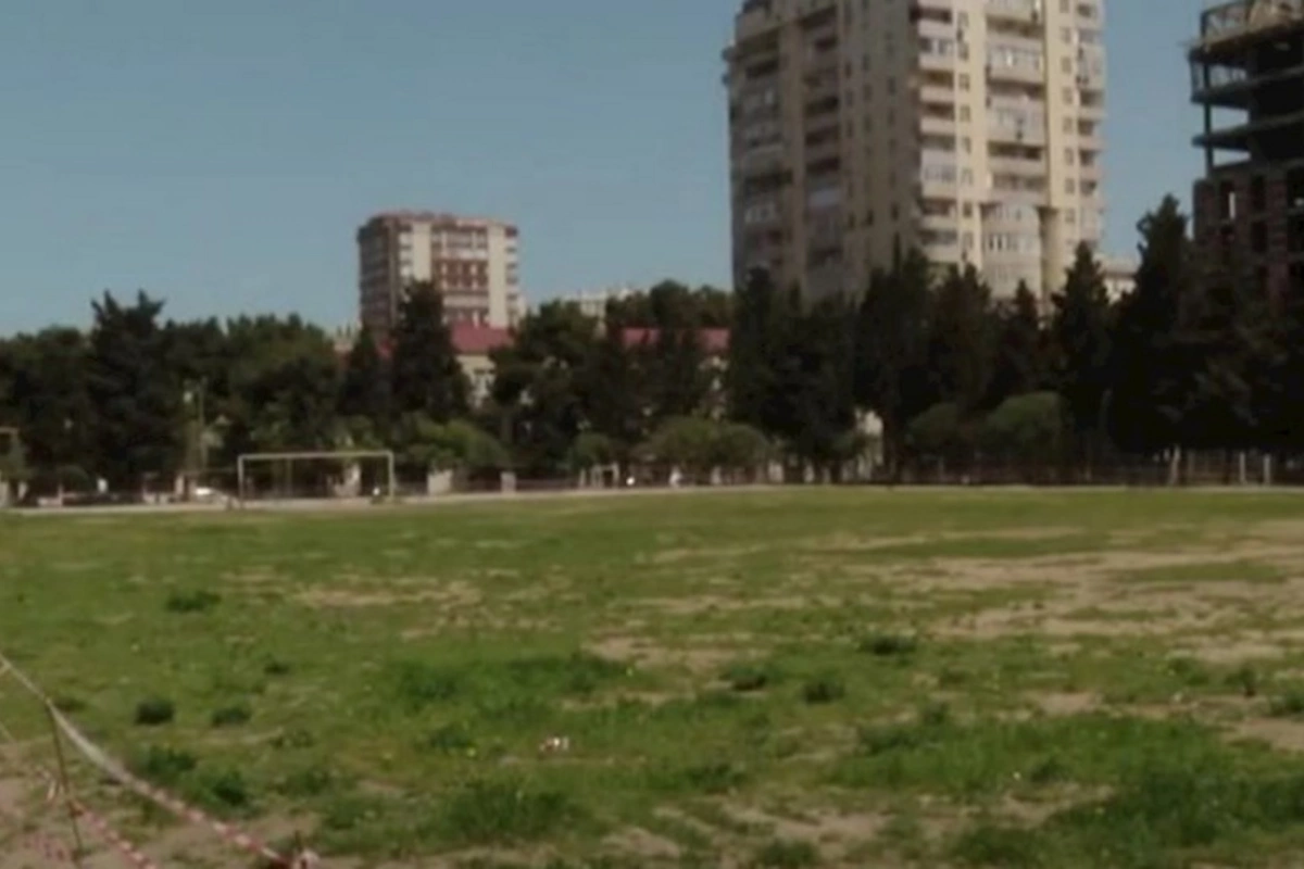 “Məhsul” stadionu təmir olunur? — VİDEO