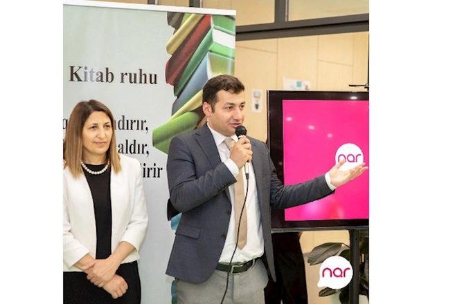 “Nar” Füzulidə yerləşən məktəbə yeni kitablar hədiyyə etdi — FOTOLAR