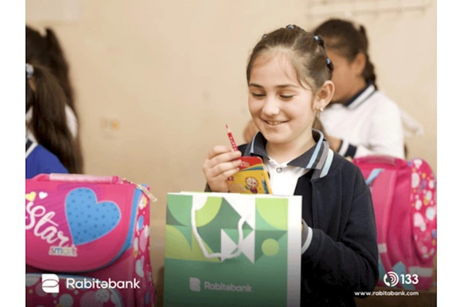 Rabitəbankdan Ümumdünya Kitab Günündə Ağdam kənd məktəbinə dəstək — FOTOLAR