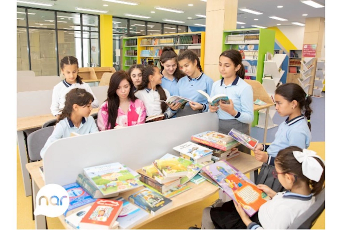 “Nar” Füzulidə yerləşən məktəbə yeni kitablar hədiyyə etdi — FOTOLAR